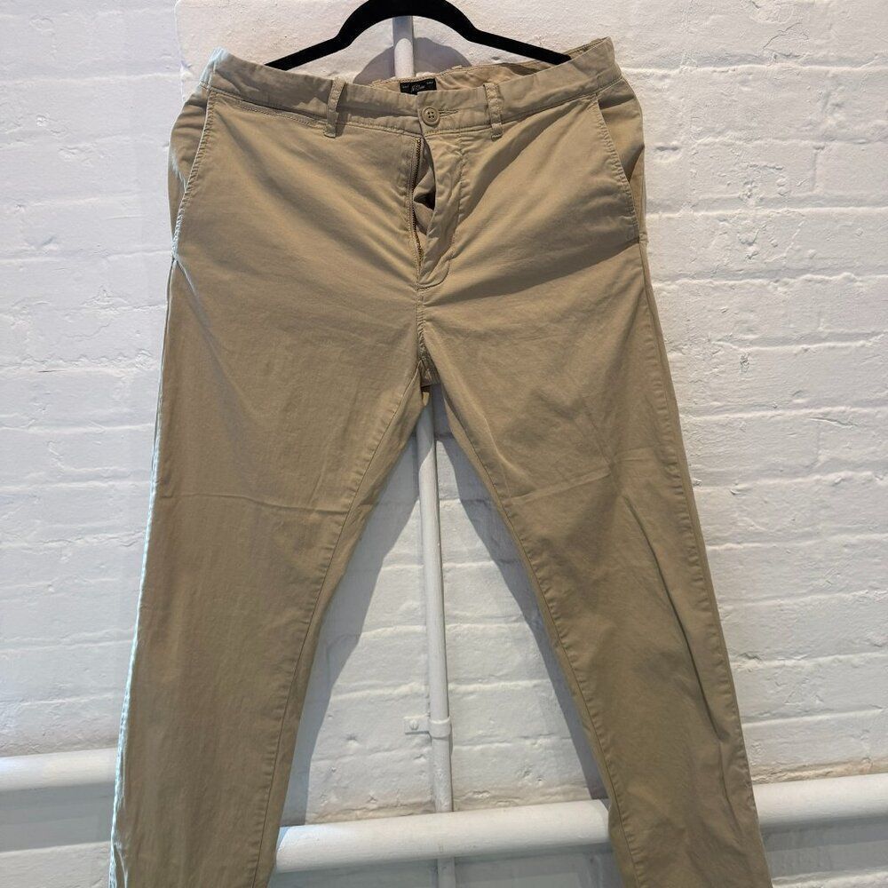 J. Crew Stretch Chino Khaki Pants